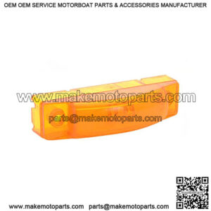 Super Nova  Amber Thin-Line Rectangle LED Clearance Light, 4"