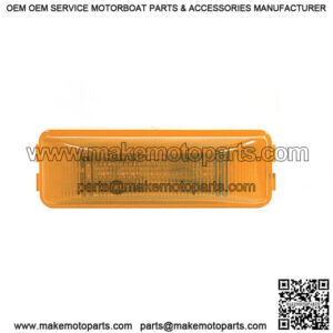 Hi Count  Amber Rectangle LED Clearance Light, 4"