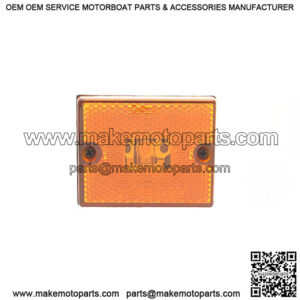 Amber Submersible Clearance Light, Stud Mount