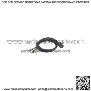 7-Pole RV Blade Trailer End Plug & 3' Cable