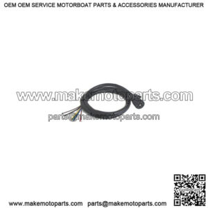 7-Pole RV Blade Trailer End Plug & 6' Cable