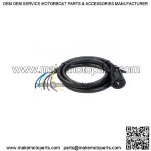 7-Pole RV Blade Trailer End Plug & 6' Cable, Auto-Code