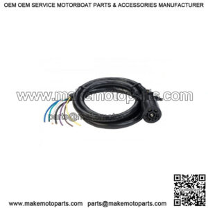 7-Pole RV Blade Trailer End Plug & 8' Cable, Auto-Code