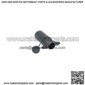 7-Way RV Blade Vehicle to 6-Round Adapter (center pin elec. brakes)