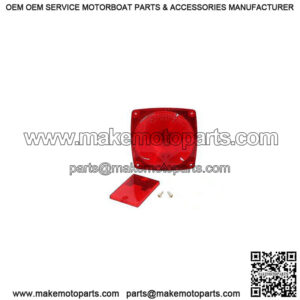 Square Trailer Light Lens Kit