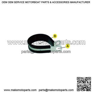 Rubber Cushioned Clamps, 7/8" (25-pack)