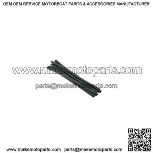 3/16" x 3" Black Heat Shrink Tubing, 5-pack