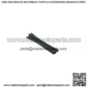 3/8" x 3" Black Heat Shrink Tubing, 3-pack