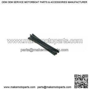 1/2" x 3" Black Heat Shrink Tubing, 3-pack