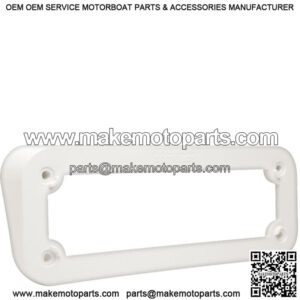 White Wedge Base Marker Light Bracket