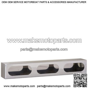 Triple Oval Light Box, Stainless Steel