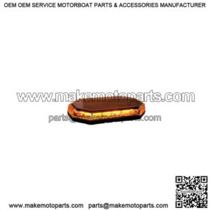 Hexagonal LED Amber Light Bar 15"