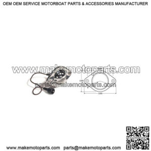 Model26  Chrome License Plate Lamp