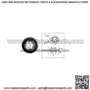 3/4" Uni-Lite  Clear LED Utility Light