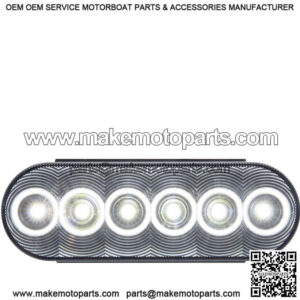 Smoked LED 6" Oval Reverse Light