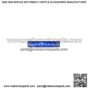 Blue 18 LED Utility 8" Strip Light w/Pigtail