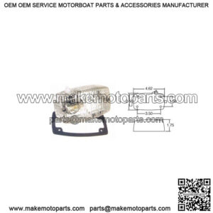 Surface Mount Dome & Utility Lamp