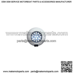 White 18 LED Interior Accent Light, 4" Round