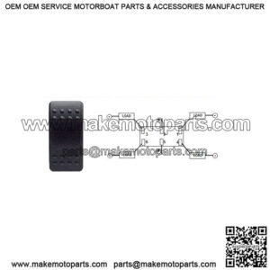 Contura  On-Off-On Rocker Switch