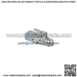 2" Channel x 1-7/8" Ball Straight Tongue Trailer Coupler