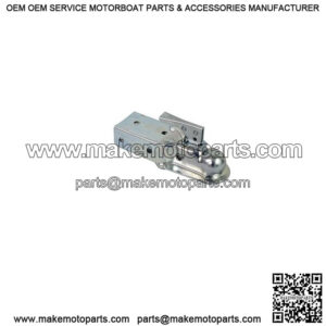 2-1/2" Channel x 1-7/8" Ball Straight Tongue Trailer Coupler