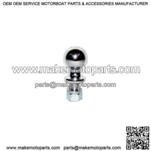 1-7/8" Light Duty, Chrome Trailer Hitch Ball