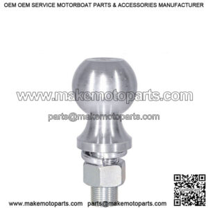 2-5/16" Zinc Trailer Hitch Ball, 1-1/4" Shank