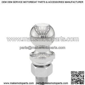 Chrome Trailer Hitch Ball, 2-5/16" x 1-1/4"