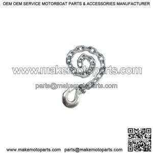 26" Trailer Safety Chain w/Slip Hook, 2-7K