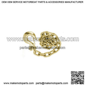 34" Trailer Safety Chain w/Slip Hook, 18K Trailers (Pair)