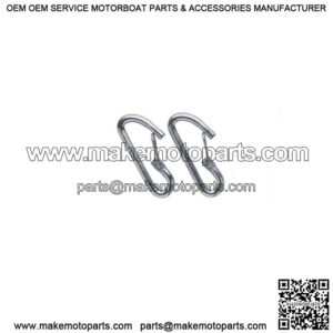 3/8" with Clip, (2 pack)