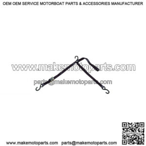 PWC Cam Buckle 1" x 6' Tie-Down with Soft Hook