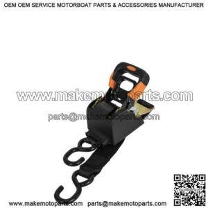 Retracting Ratchet Tie-Down Strap, 10' x 2" Web