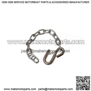 Boat Bow Safety Chain with S-Hook
