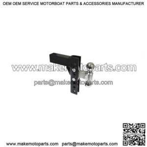 EZ Hitch Adjustable 8" Drop Drawbar with 2" & 2-5/16" Ball,