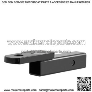 Straight 2" Square Trailer Hitch Ball Mount, 8-1/4"