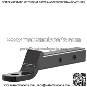 2" Square 2-Hole Trailer Hitch Ball Mount, 2" Drop