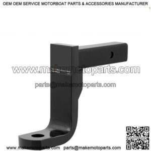 2" Square Trailer Hitch Ball Mount, 8" Drop