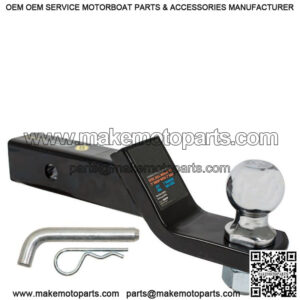 Black Ball Mount with 2" Ball and Hitch Pin