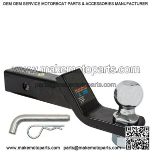 Black Ball Mount with 2-5/16" Ball and Hitch Pin