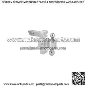 Rapid Hitch 2-1/2" Adjustable 6" Drop Drawbar with 2" & 2-5/16" Ball,