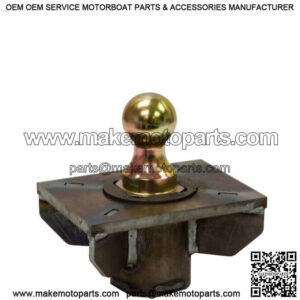 Gooseneck Flip Ball Hitch, Flatbed Kit