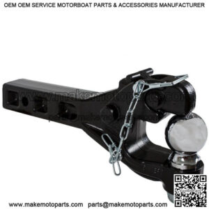 Receiver Mount Combo Pintle Hook/Ball Hitch (2-5/16")