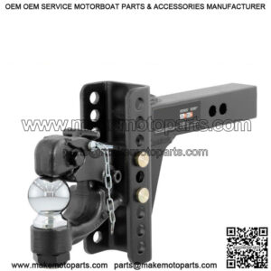 13K Adj. Combo Pintle Hook/Ball Hitch (2-5/16")