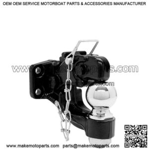 Combination Pintle Hook/Ball Hitch (2-5/16")