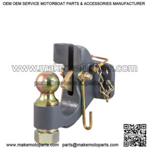 20K Combo Pintle Hook/Ball Hitch Mount (2")