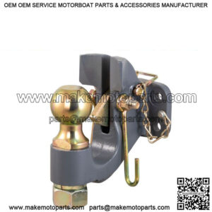20K Combo Pintle Hook/Ball Hitch Mount (2-5/16")