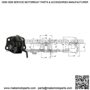 45-Ton Heavy Duty Pintle Hook