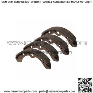 Brake Shoe Set of 4 Fits Select Club Car EZGO and Yamaha Golf Cart Models