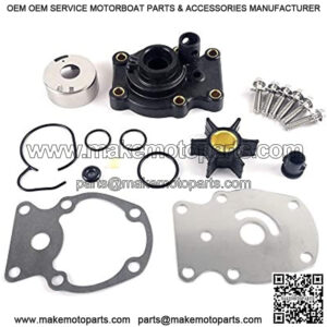 393630 Water Pump Impeller Repair Kit Replacement for OMC Outboards 20 25 30 35 HP Boat Motor Engine Parts Sierra 18-3382 0393509 0393630